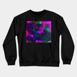 Black Opal Pattern Crewneck Sweatshirt